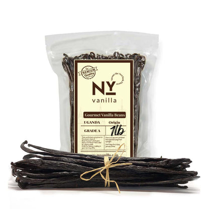 Grade A Ugandan Vanilla Beans – Whole Bulk Vanilla Pods for Baking & Extracts | Non-GMO