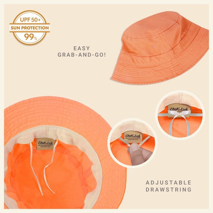 Classic Cotton Bucket Hat for Summer – Lightweight Cotton Sun Hat