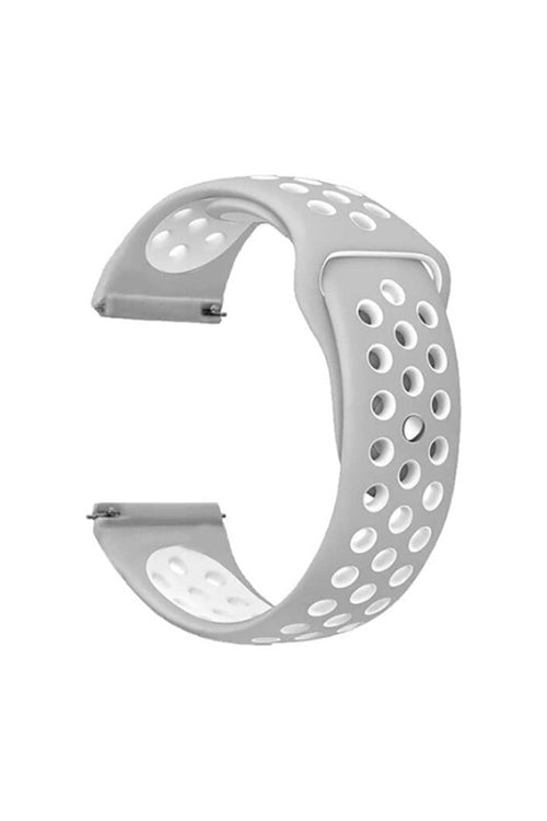 Kieslect KR Pro Strap with Holes, Dual Color Silicone, Dark Gray