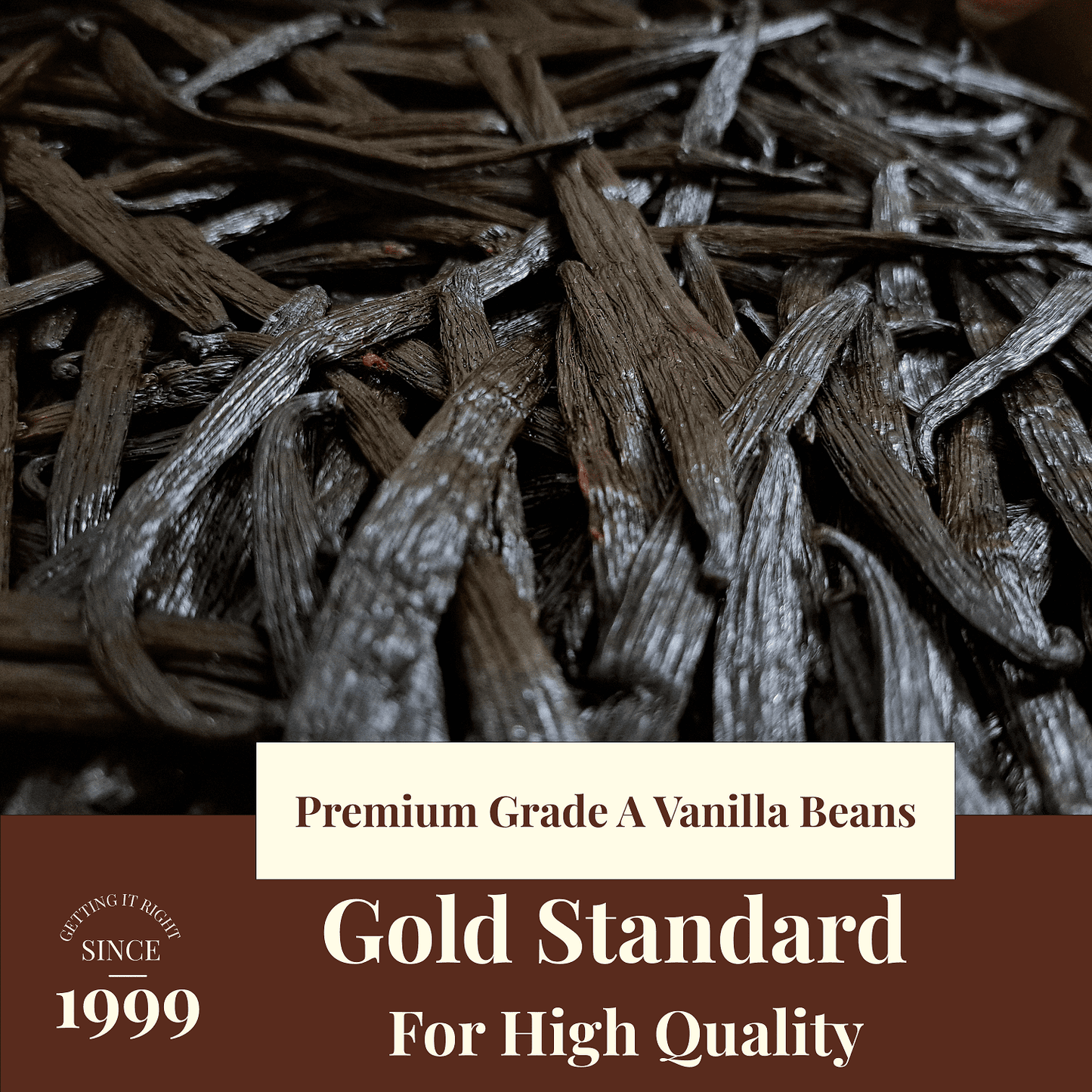 Grade A Ugandan Vanilla Beans – Whole Bulk Vanilla Pods for Baking & Extracts | Non-GMO